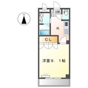 グランディールUの間取り画像