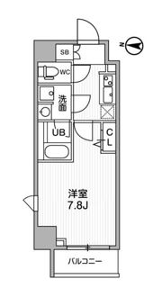 ALTERNA亀戸Ⅱの間取り画像