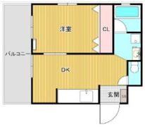 リダイ六甲の間取り画像