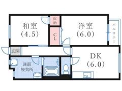 南五葉ハイツの間取り画像