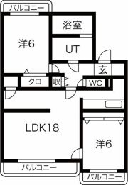 カメリア白山の間取り画像