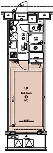 TRADIS NIPPORI Eの間取り画像