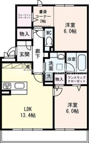グランドルミエールの間取り画像