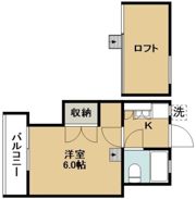 ロフティカズハタの間取り画像