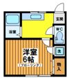 東田荘B棟の間取り画像