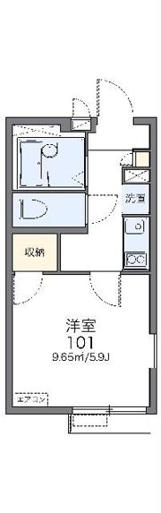 レオネクストWaganse Aの間取り画像