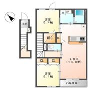 グランコリーヌⅡの間取り画像