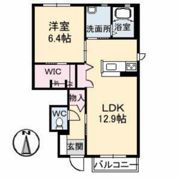 シャーメゾンみずほ B棟の間取り画像