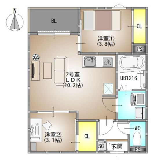 間取図