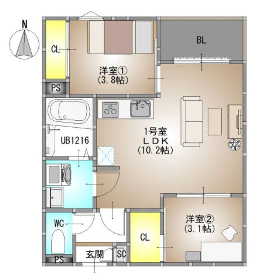 間取図