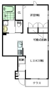TAU CUBEの間取り画像