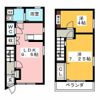 メゾネットエスケイの間取り画像