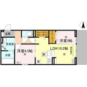 BRANSIA瀬田（ﾌﾞﾗﾝｼｱ）の間取り画像