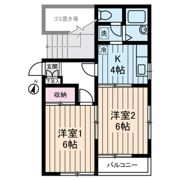 ハイムけやきの間取り画像