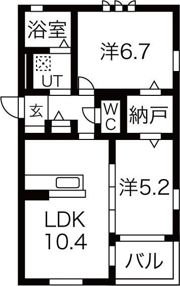 エスパシオフェリスIIの間取り画像
