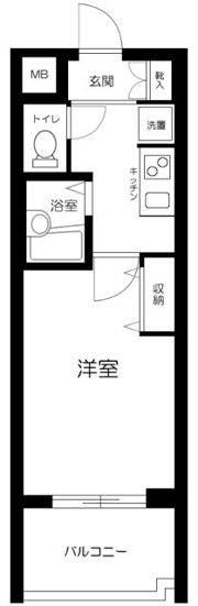 サンテミリオン新中野の間取り画像