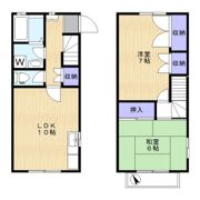 南浦和パークメゾネットの間取り画像