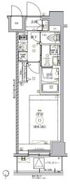 RELUXIA新御徒町の間取り画像