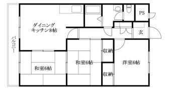 オーキッドテラス志津川の間取り画像