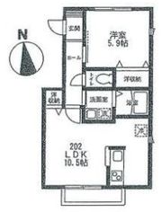 フィカーサSの間取り画像