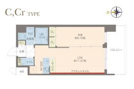 プレジオ城東の間取り画像