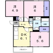 ヴェスタin盾津の間取り画像