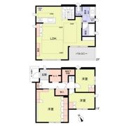 市川市八幡6丁目戸建の間取り画像