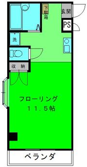 ベルソーナ北町の間取り画像