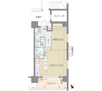アンビエンテ芝浦の間取り画像