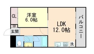 灘ロイヤルハイツの間取り画像