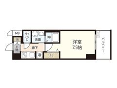 S-RESIDENCE表町の間取り画像