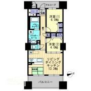 アルファタワー桜町の間取り画像