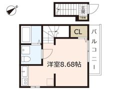ソフィスコート八幡の間取り画像