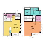 パラシオ花音の間取り画像