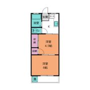 若林マンションの間取り画像