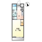 ハピネスの間取り画像
