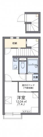 レオネクストスイートピーの間取り画像