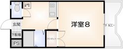 ヴィゴラス壱番館の間取り画像