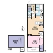 willows神明の間取り画像