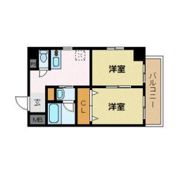 レジデンシア三宮の間取り画像