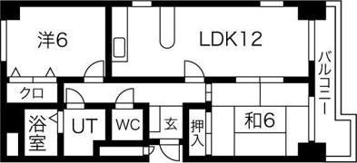 サンメゾン植田の間取り画像