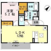 ルクプル C棟の間取り画像