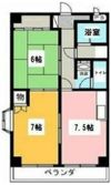 マンションブランの間取り画像