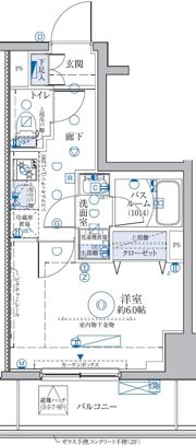 クレヴィスタ大森Ⅱの間取り画像