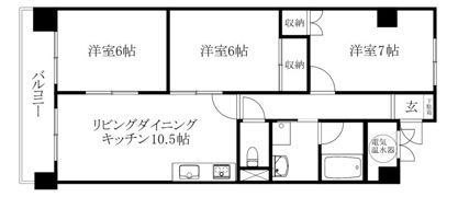 エステートシンの間取り画像