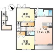 ブルーコスモの間取り画像
