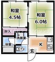 ハイツ寿の間取り画像