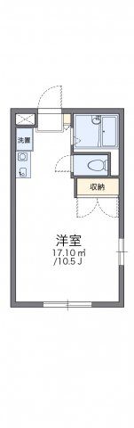 レオパレス長砂の間取り画像