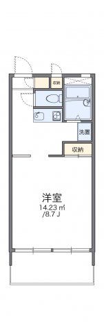 レオパレスサンライズマンション近見町の間取り画像