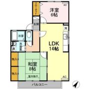 セジュール大谷 B棟の間取り画像